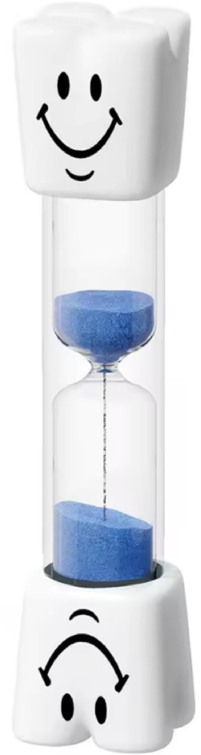 Klepsydra do mycia zębów dla dzieci niebieski Timer czasomierz 3 min