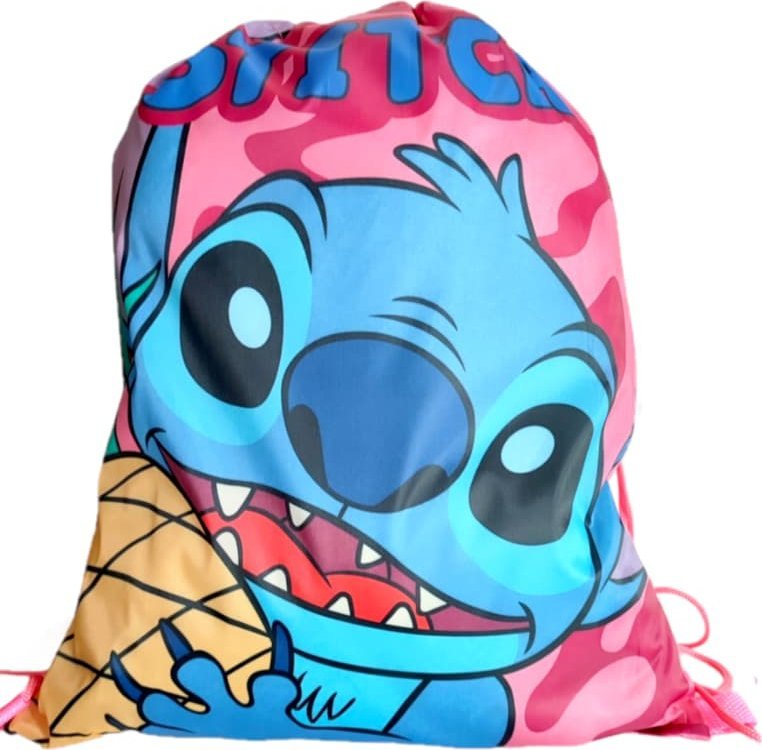 DIFUZED Worek szkolny przedszkolny Stitch na buty plecak