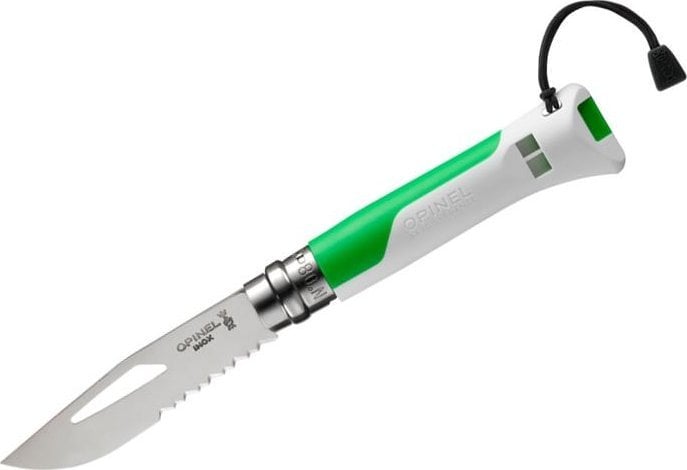 Opinel Opinel Outdoor Nr.8 nerūdijančio plieno ašmenimis - Žalia