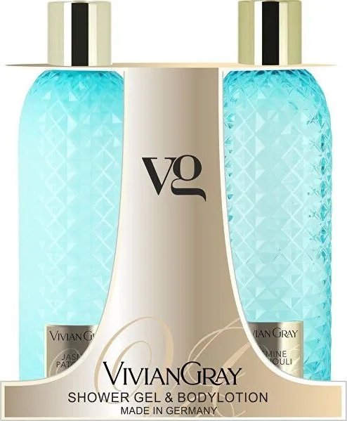 Newcos VIVIAN GRAY Jasmine: żel pod prysznic i krem do ciała, 2 x 300ml