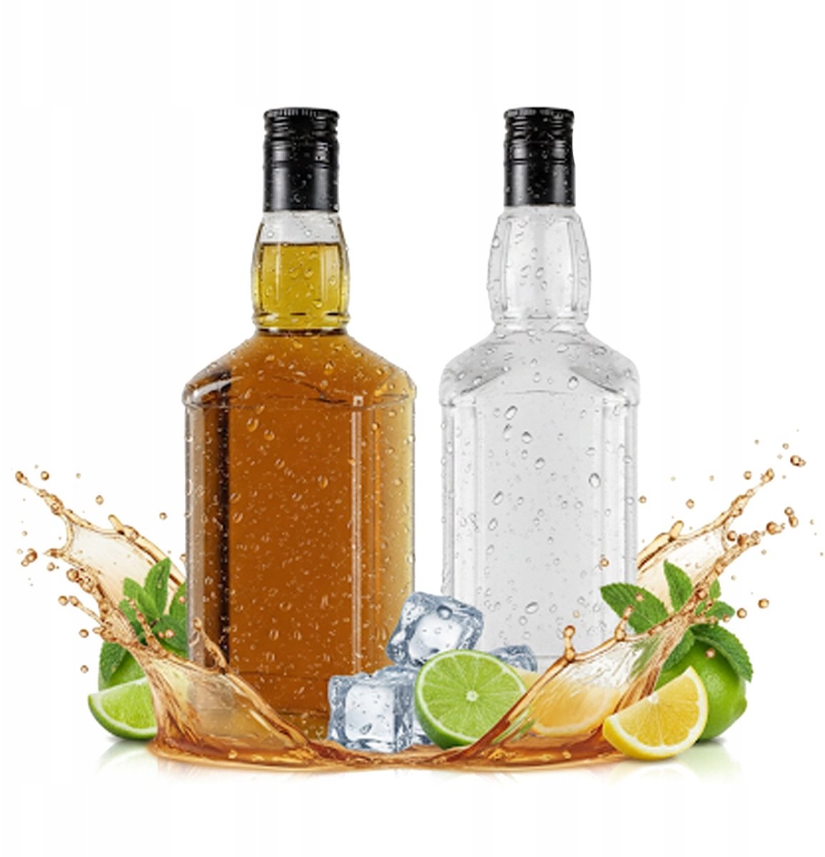 Butelka DANIELS 500ml na Whisky Brandy Burbon 0,5L Butelki Szklane Bimberek