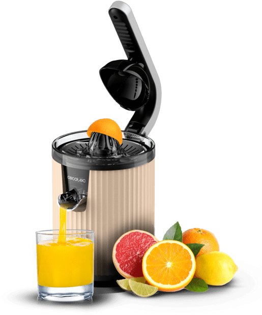 Elektryczna wyciskarka do cytrusów Cecotec Xqueeze RetroJuice 600 Beige