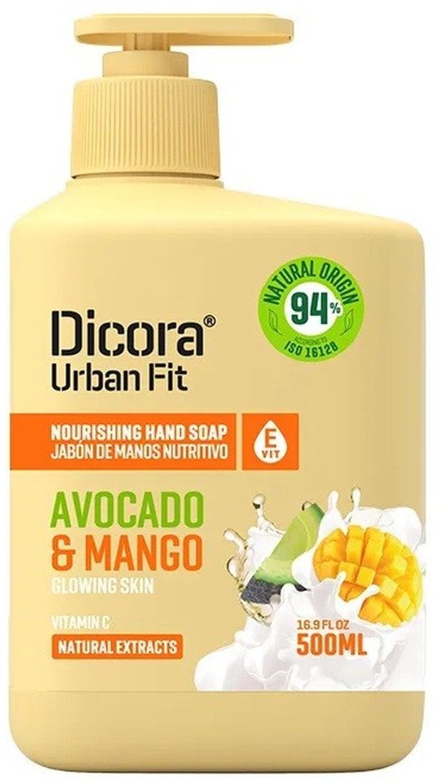 Dicora Urban Fit Mydło do rąk Mango Awocado 500ml