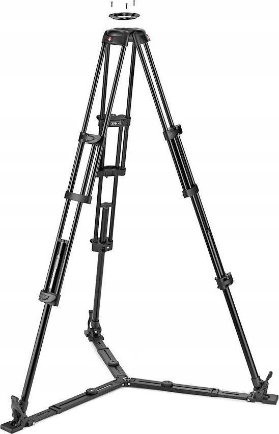 Manfrotto Statyw Pro Video Alu Twin 75/100 dolna rozp