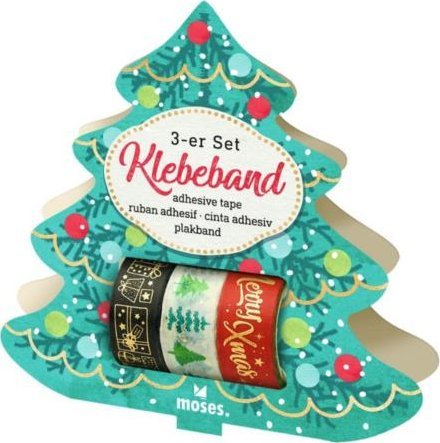 Moses Dekoracyjne Taśmy Samoprzylepne - Święta