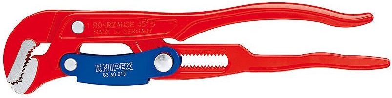 Knipex KNIPEX KLUCZ DO RUR NASTAWNY SZCZĘKI "S" 330mm Z PRZYCISKIEM SZYBKIEJ REGULACJI KX8360010 - 8360010