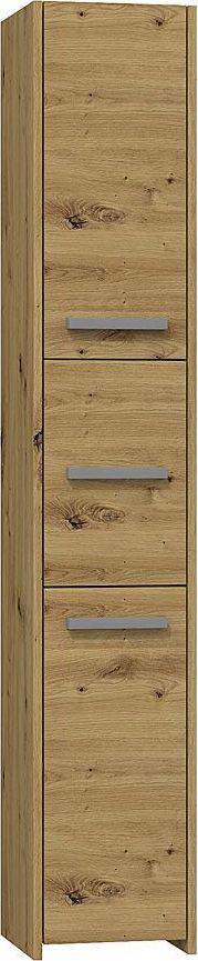 Elior Industrialna szafka łazienkowa Helta 2X - dąb artisan