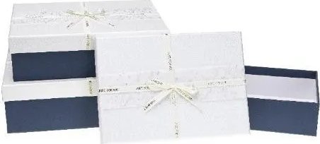 Teka Pudełko prezentowe PUG-23222-PR 3szt ROZETTE