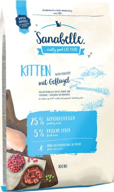SANABELLE Kitten z kurczakiem 10kg