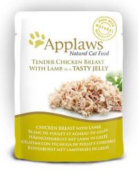 Applaws Saszetka Pierś z kurczaka z jagnięciną w galaretce - 70g