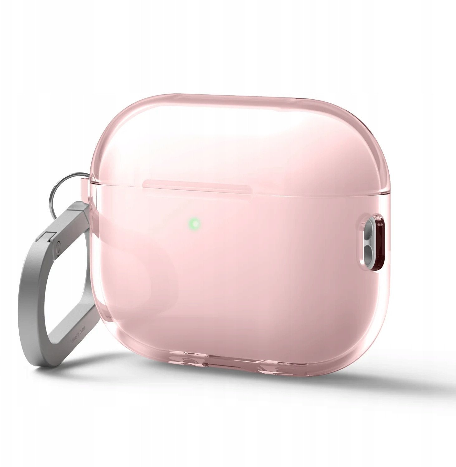 Elago AirPods Pro 3 Clear Hang Case - etui z karabińczykiem do AirPods Pro 3 różowe