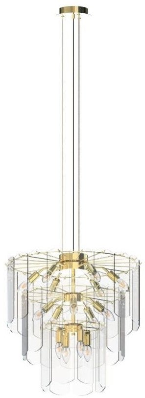 Lampa wisząca NIRA MD3523-14L-EGN Zuma Line