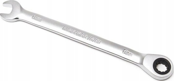 Rockforce Klucz płasko-oczkowy z grzechotką 19mm