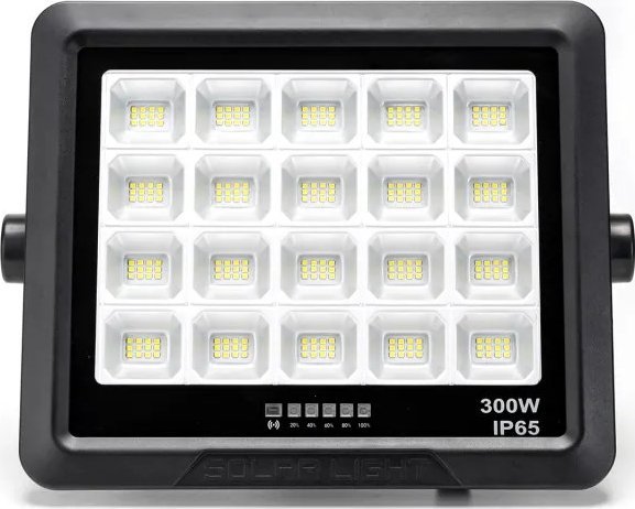 Naświetlacz Aigostar Halogen Naświetlacz solarny LED czarny 300W SP06 Naświetlacz solarny LED czarny 300W