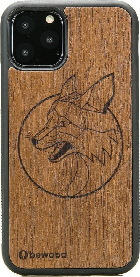 BeWood Drewniane Etui na iPhone 11 PRO LIS MERBAU