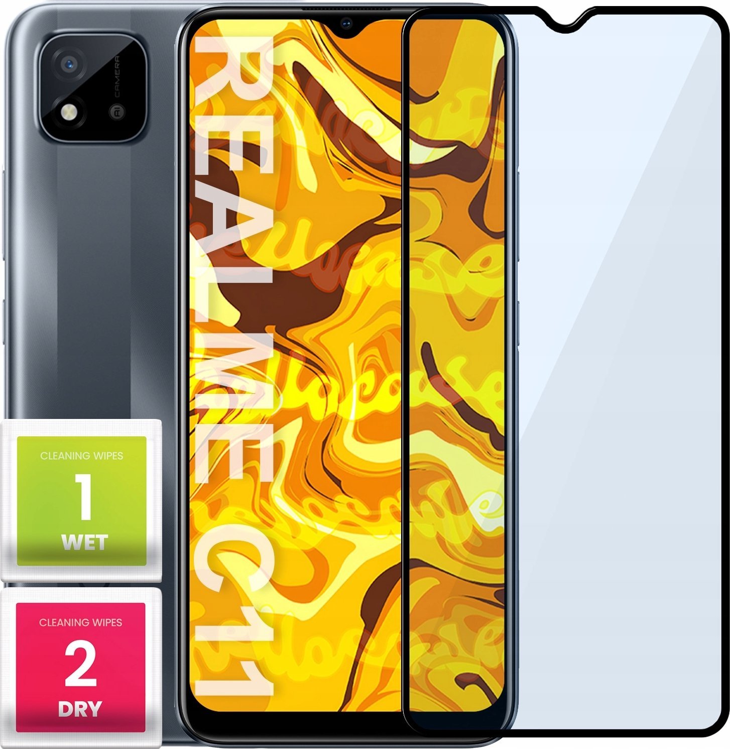 Hello Case Szkło Do Realme C11 ,C11 2021 ,C21 ,C21Y ,C25 ,C25Y ,C25S ,C35 ,C12 ,C15