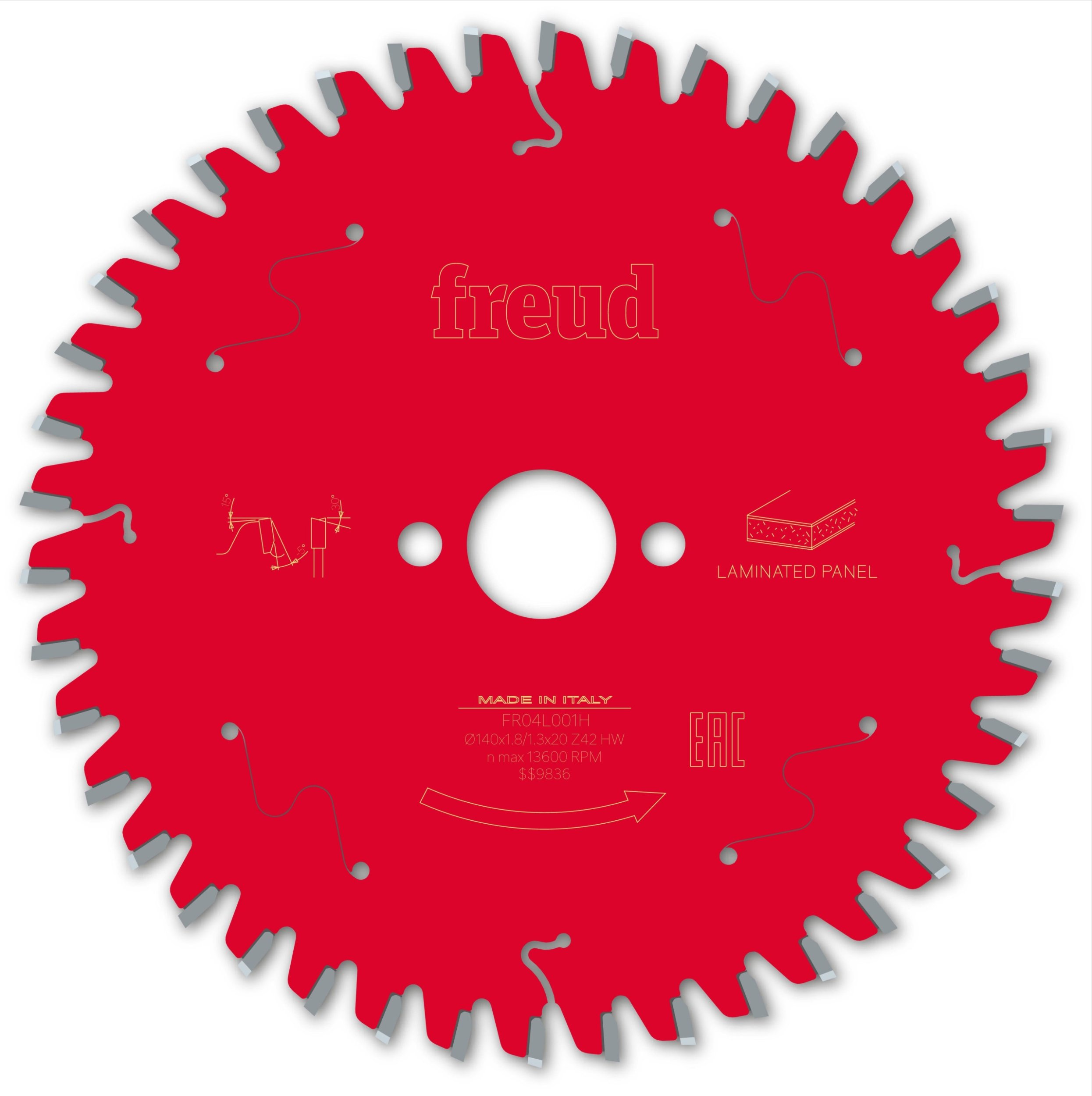 Tarcza Pil. FR04L001H 140X1,8X20-42