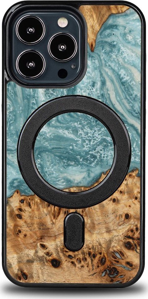 BeWood Etui Bewood Unique na iPhone 13 Pro - Planets - Uran z MagSafe