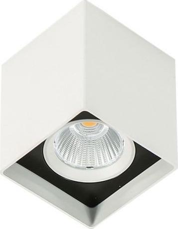 Lampa sufitowa Italux Alden White Black 4000K SLC78002/12W 4000K WH+BL