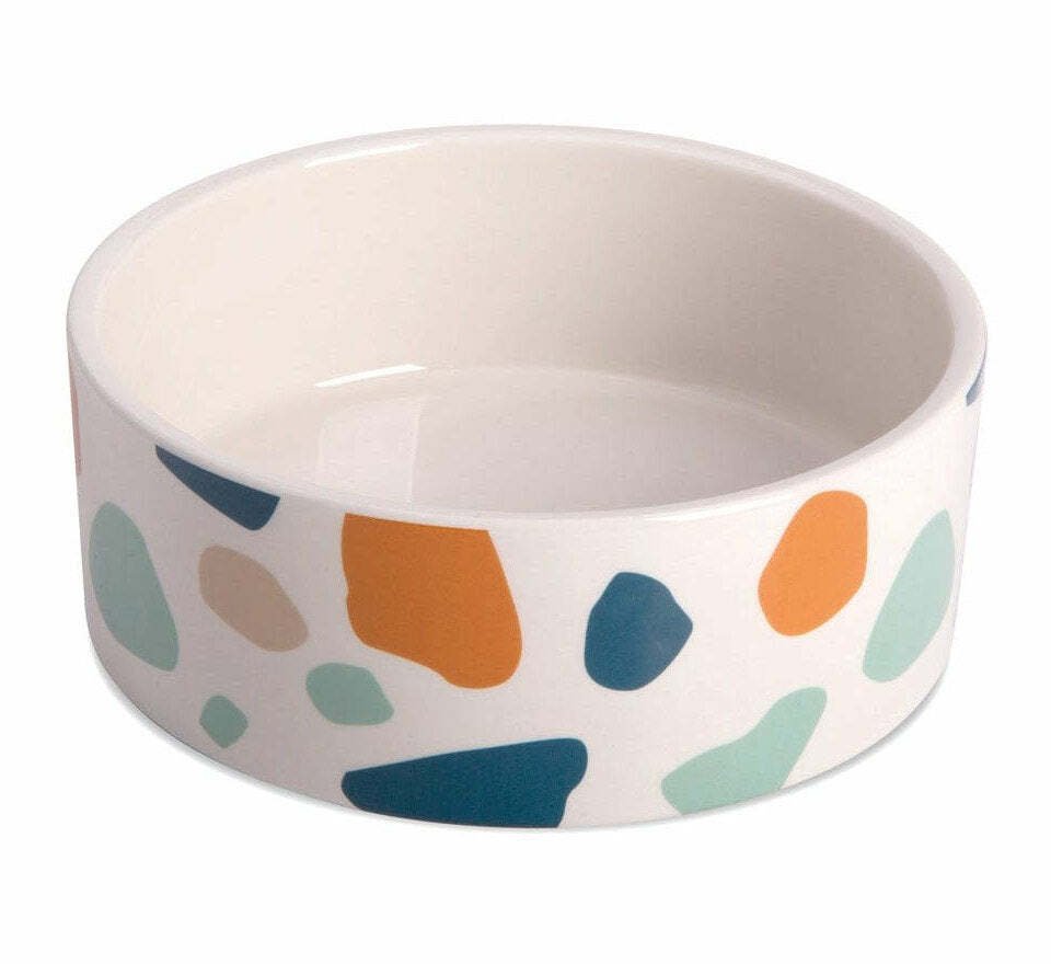 Miska ceramiczna, dla psa, 16x6 cm