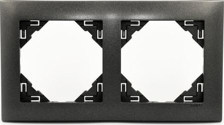 Efapel EFAPEL AQUARELLA RAMKA 2-KROTNA GRAFIT 90920 TIS