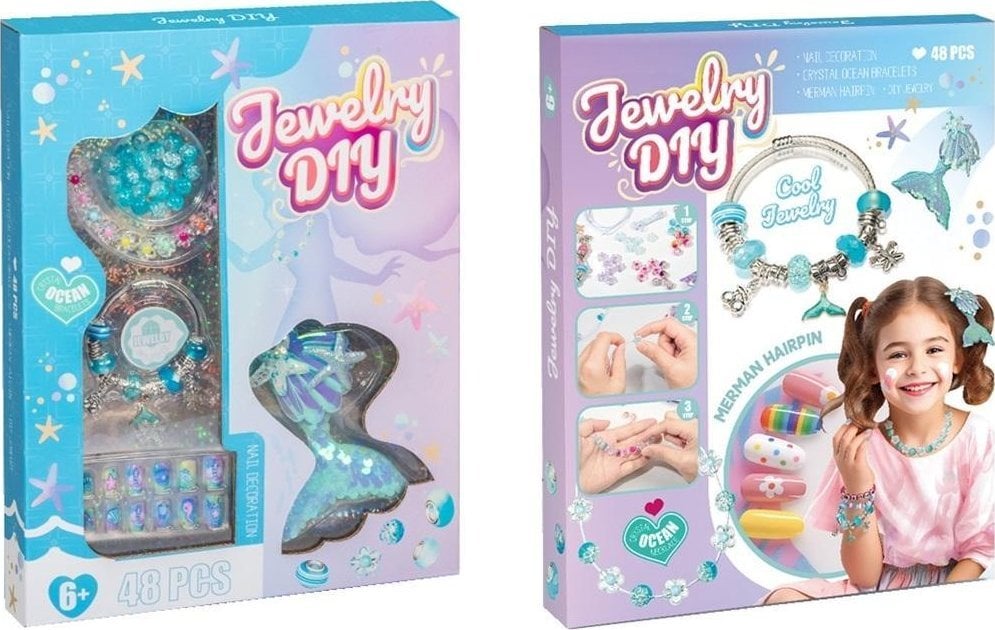 Zestaw do tworzenia bransoletek 48el