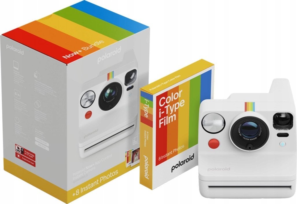 Aparat cyfrowy Polaroid Now+ Gen 3 Bundle, white