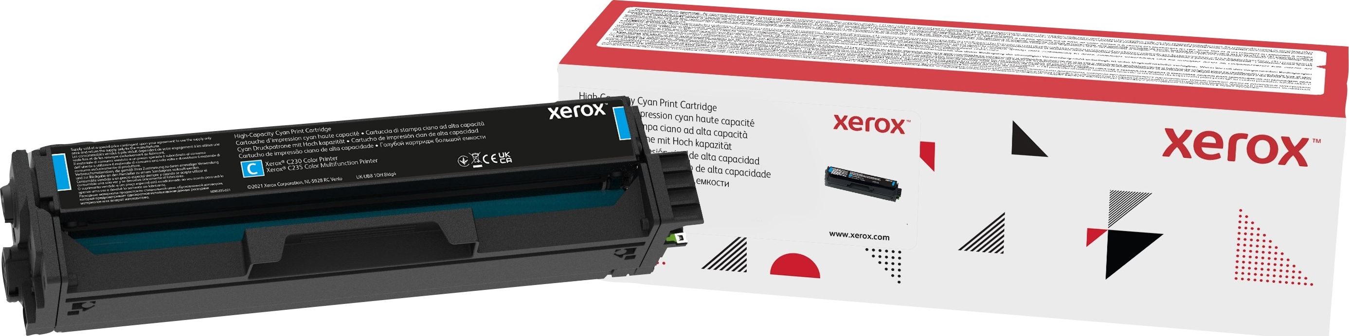 Toner Xerox Cyan Oryginał (006R04392)