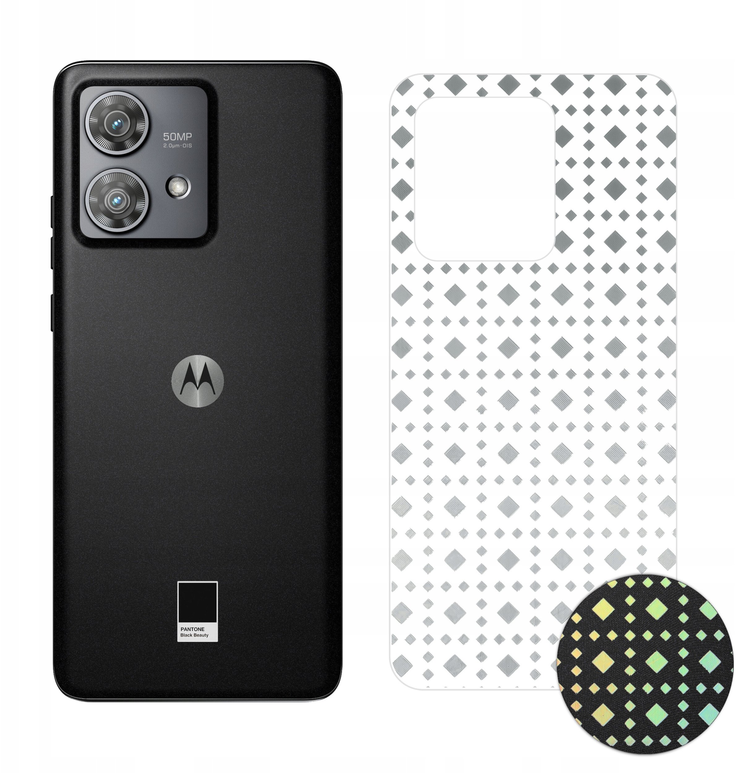 FOLIA HYDROŻELOWA OCHRONNA NA TYŁ TELEFONU WZÓR do Motorola Edge 40 Neo