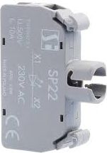 Spamel Oprawka lampki żarówka BA9s 24V AC/DC bez lampki (SP22-1435R03)