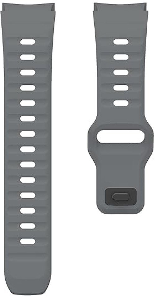 Pasek silikonowy Supero do Galaxy Watch 4 / 5 / 6, Active, Active 2, szary