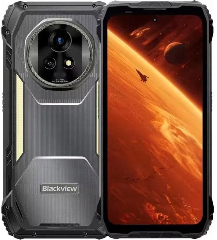 Blackview XPLORE 2 17,1 cm (6.73") Hybrid Dual SIM Android 15 5G USB Type-C 16 GB 1 TB 20000 mAh Czarny