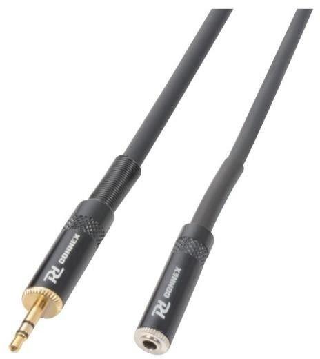 Kabel sygnałowy CX90-6 Mini Jack męski (3,5mm) Stereo - Mini jack żeński (3,5mm) Stereo 6m one size