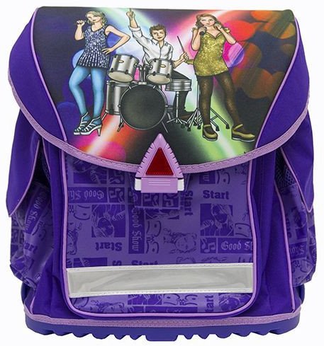 Tornister szkolny ELITE ergonomiczny i extra lekki tylko 1,10 kg fioletowy