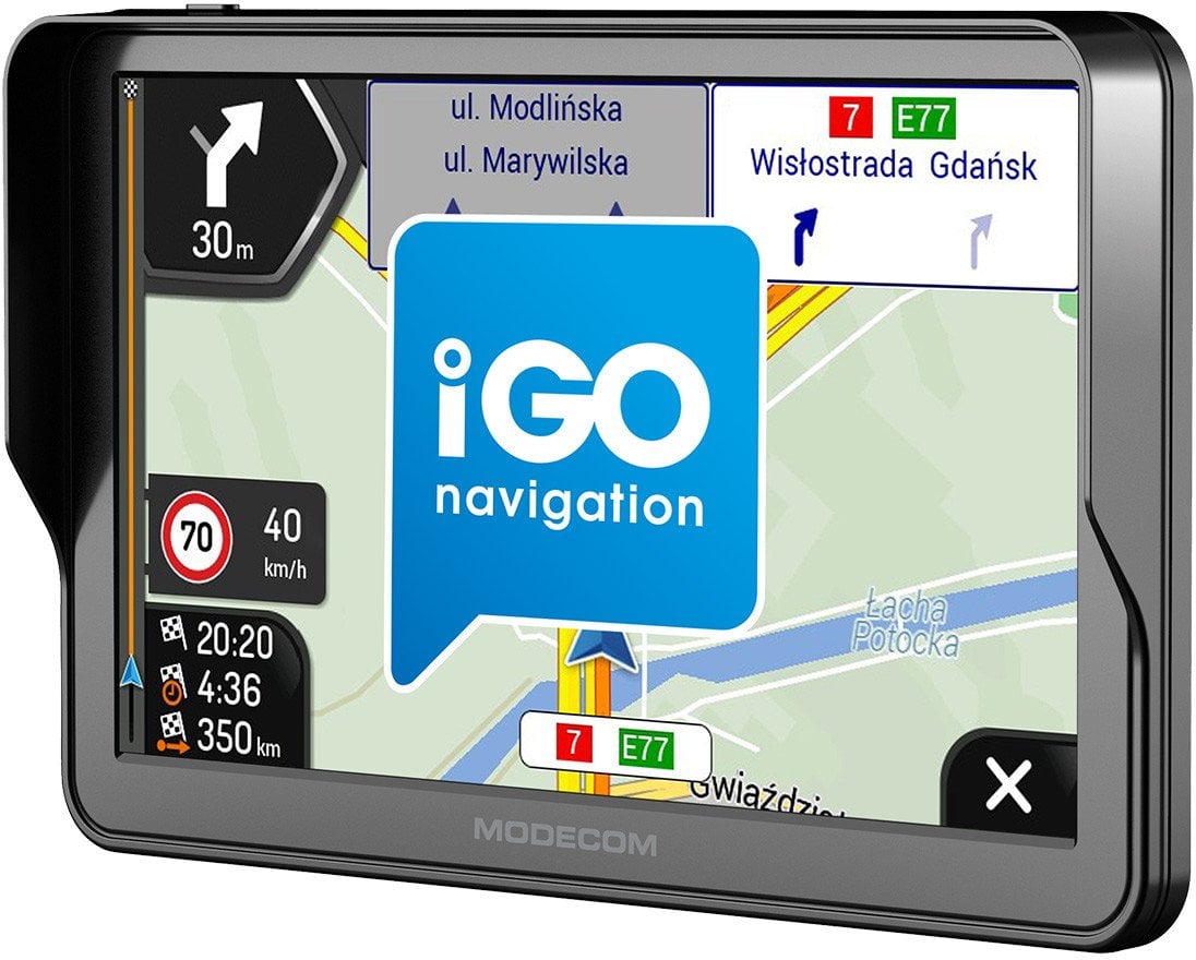 MODECOM FreeWAY CX 7.3 NAWIGACJA DO SAMOCHODÓW I CIĘŻARÓWEK iGO Navigation Truck (Europa roczna aktualizacja)