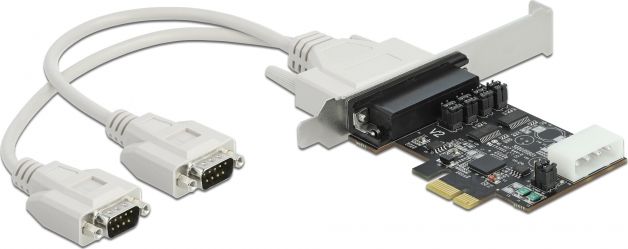 Kontroler Delock PCIe 2.0 x1 - 2x Port szeregowy RS-232 (89909)
