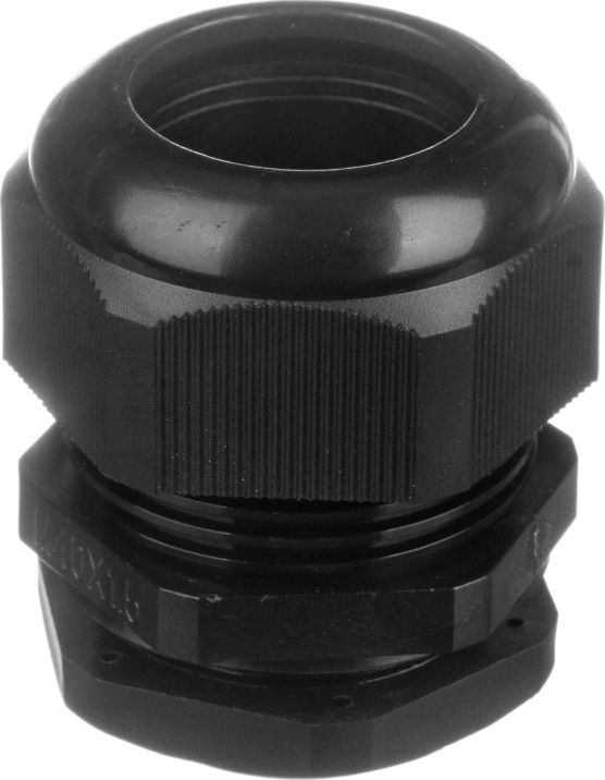 Ergom Dławnica kablowa poliamidowa M40 IP68 DP-EN 40 HM BK czarna E03DK-01040125001