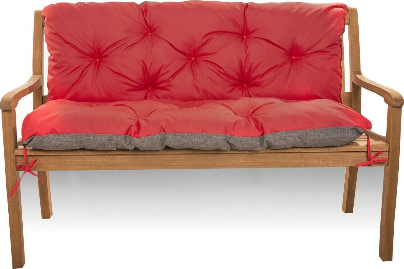 Setgarden Poduszki ogrodowe na ławkę/ huśtawkę rozmiar 120/50/40