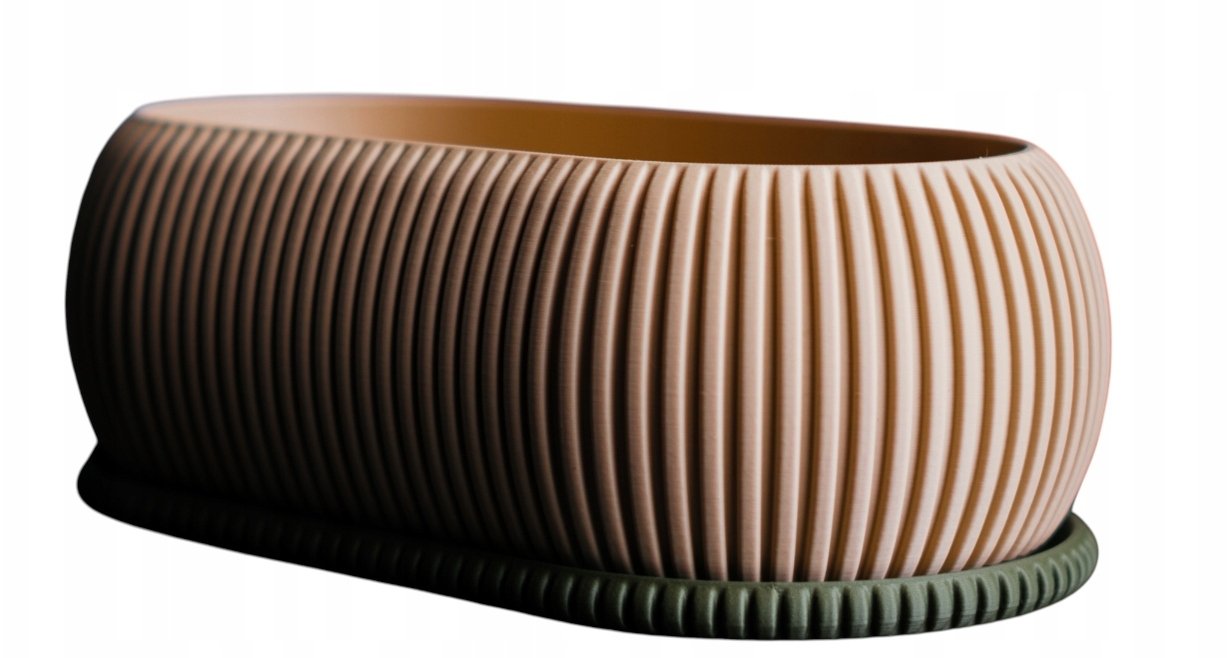 Zephyr Bonsai Planter elegancka doniczka na bonsai z druku 3D