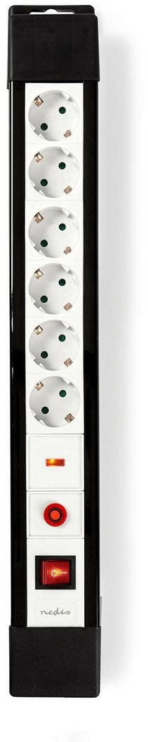 Listwa przeciwprzepięciowa Nedis 6 gniazd kabel 3m