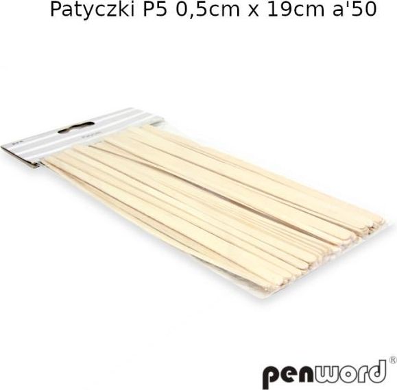Polsirhurt Patyczki P5 0,5cmx19cm 50szt kolor drzewa p10