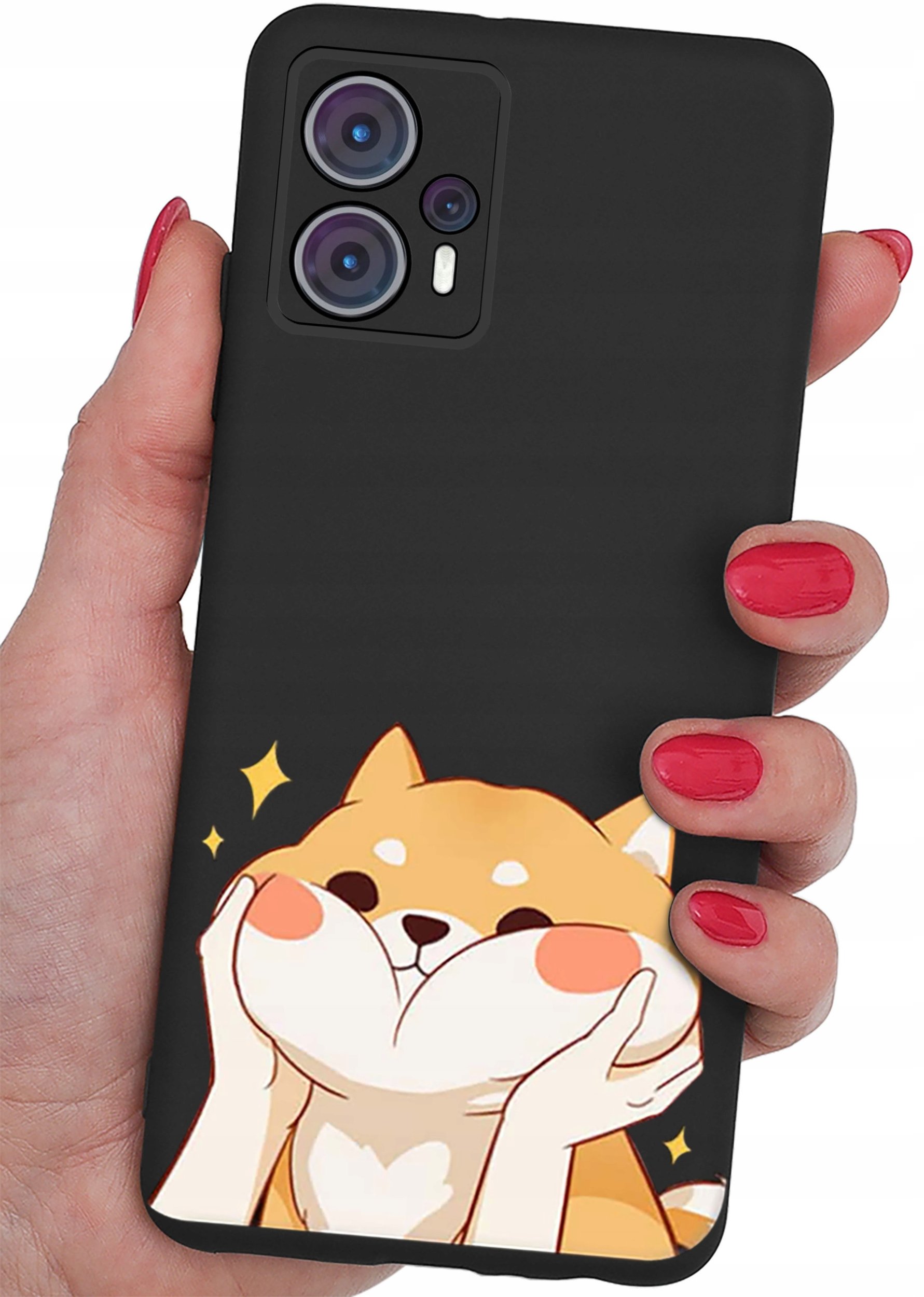 Etui do Motorola Moto G13 | G23 CASE WZORY MATOWE PLECKI MATT + SZKŁO 9H