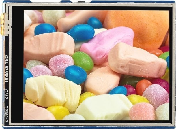 Waveshare Ekran dotykowy rezystancyjny LCD IPS 2,8'' 320x240px - SPI - 65K RGB - do Raspberry Pi Pico - Waveshare 19804