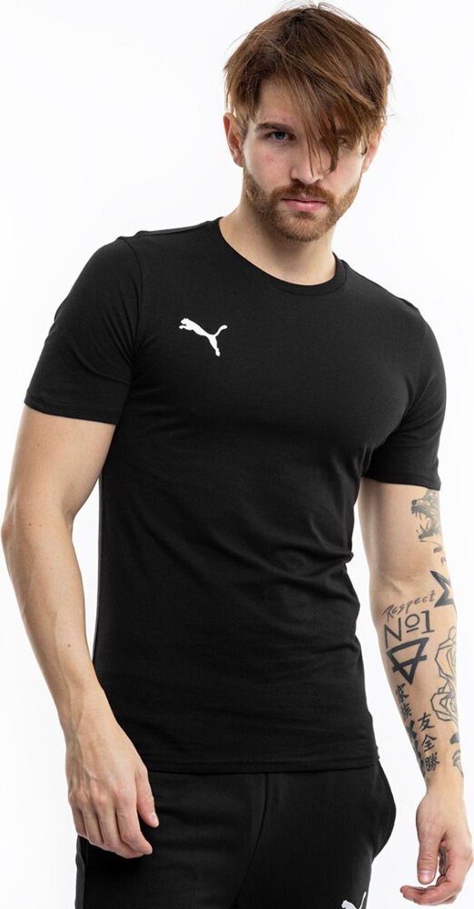 Puma Koszulka męska Puma Team Goal Casuals Tee czarna 658615 03 2XL