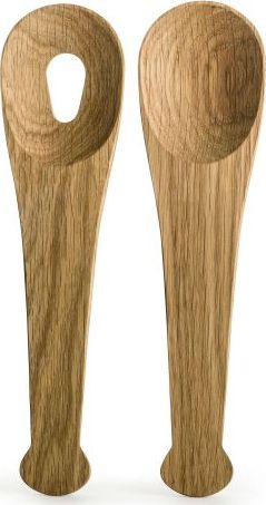 Sagaform Dębowe Sagaform Nature łyżki do sałaty, 24 cm