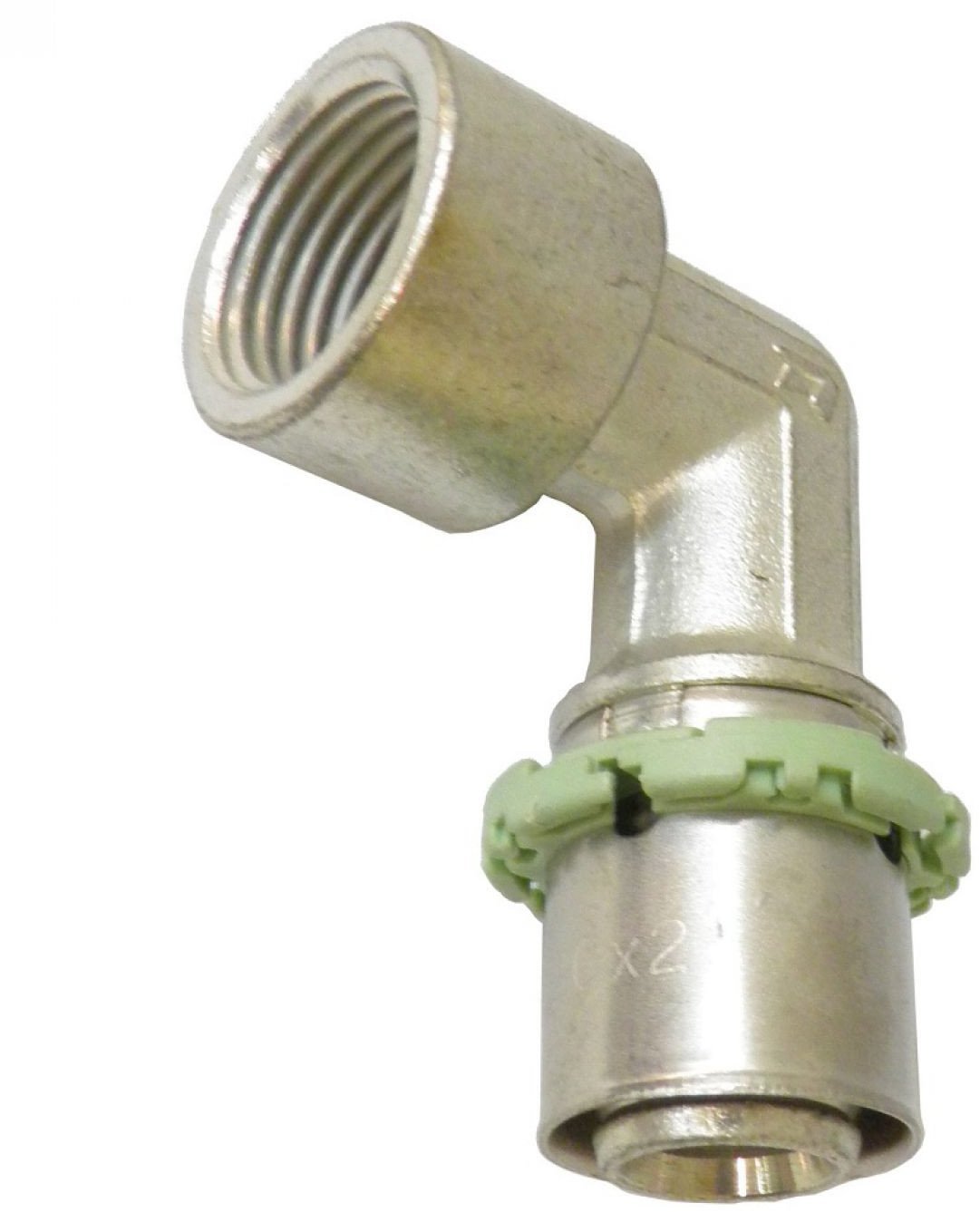 Kolano GW zaprasowywane MultiSkin mosiądz/ocynk 26x3/4 722JDX-02 (DWZ)