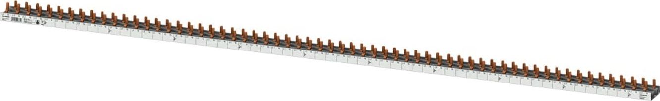 Siemens Szyna łączeniowa 1P+N 10mm2 sztyftowa 60 modułowa dla 60 wyłączników 1P+N wąskich (5SV1 5SV6 5SL60) do cięcia (bez zaślepek w ko