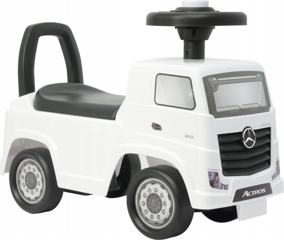 LeanToys Jeździk Mercedes Actros 3316TA Biały