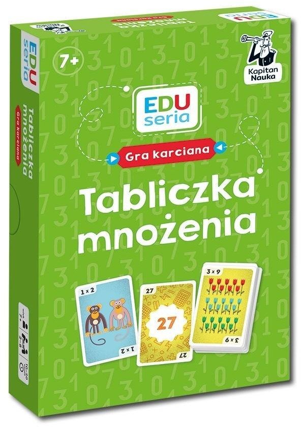 Kapitan Nauka Tabliczka mnożenia Gra karciana