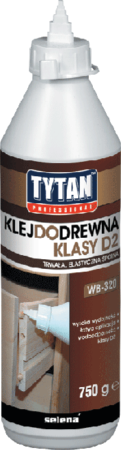 Tytan Klej do drewna klasy D2 WB-320 0,2kg